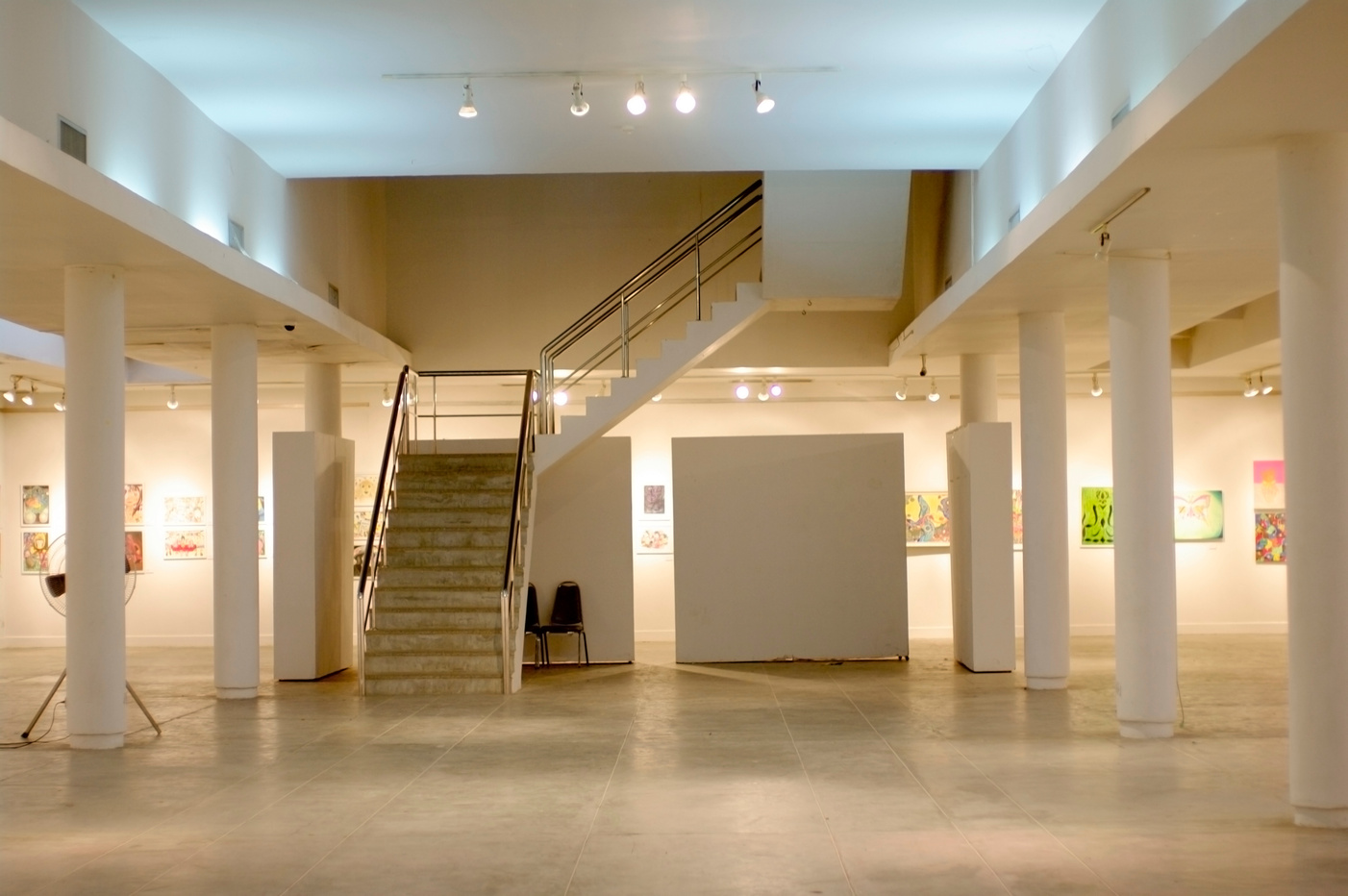 white art gallery